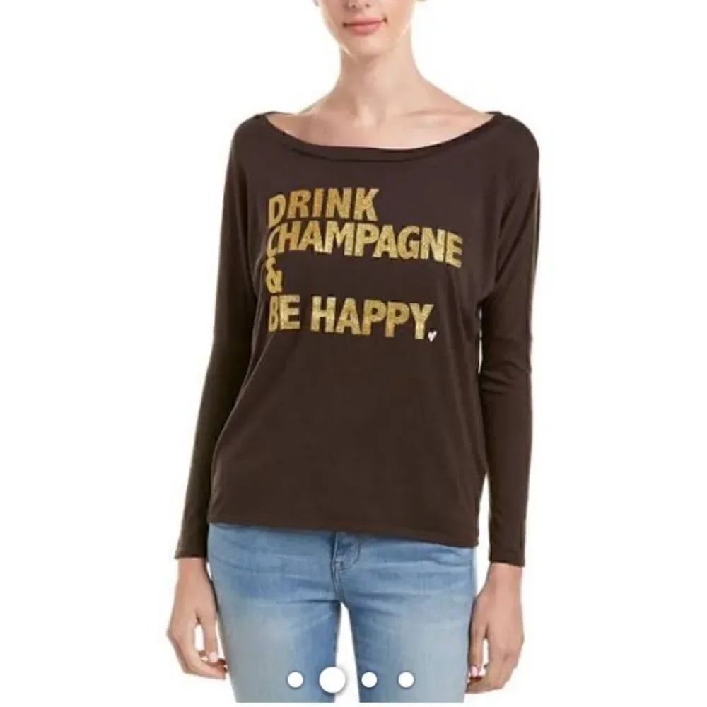 Chaser champagne top sz XS New !